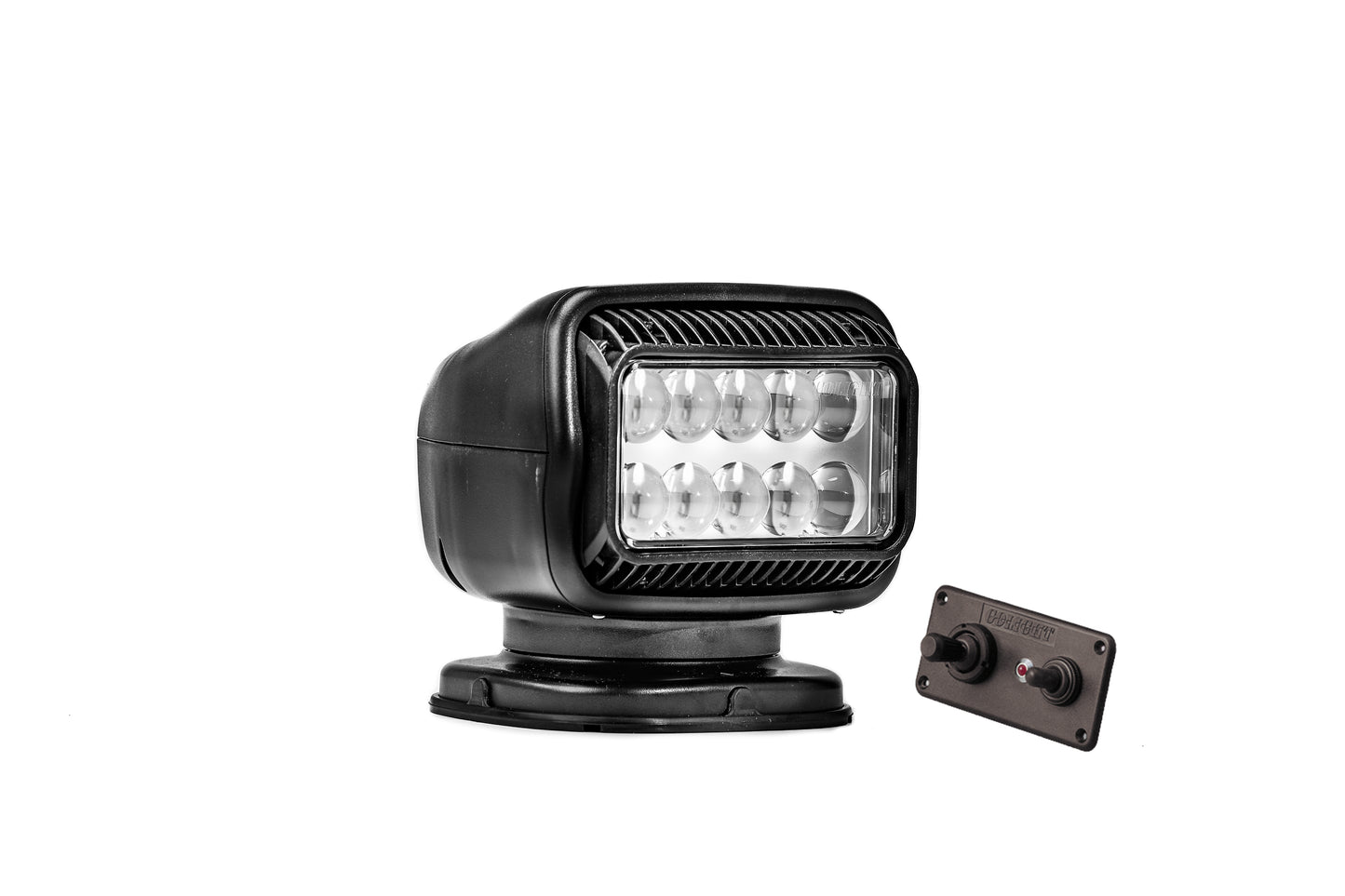 Golight GT Series LED Spotlight Permanent Mount - Black - 20214GT