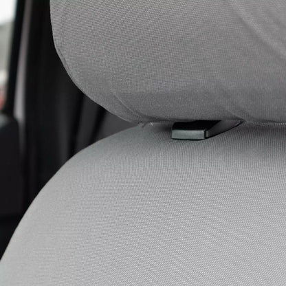 Front Bench Seat Covers for Ford F-150 (2021-2024) - Trim: XLT Trim | Body Type: SuperCrew/SuperCab | Center Console: Has Storage In Armwrest | Color: DRT