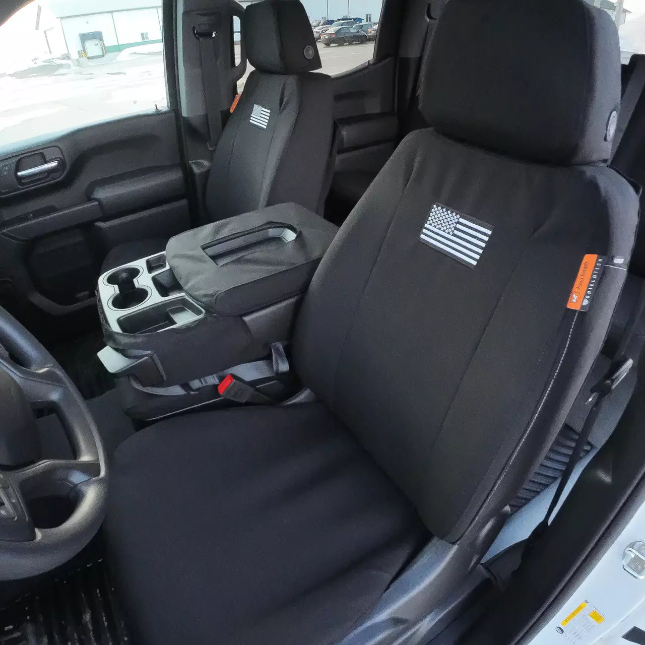 Front Bench Seat Covers for Chevrolet/GMC Silverado/Sierra (2019-2023)