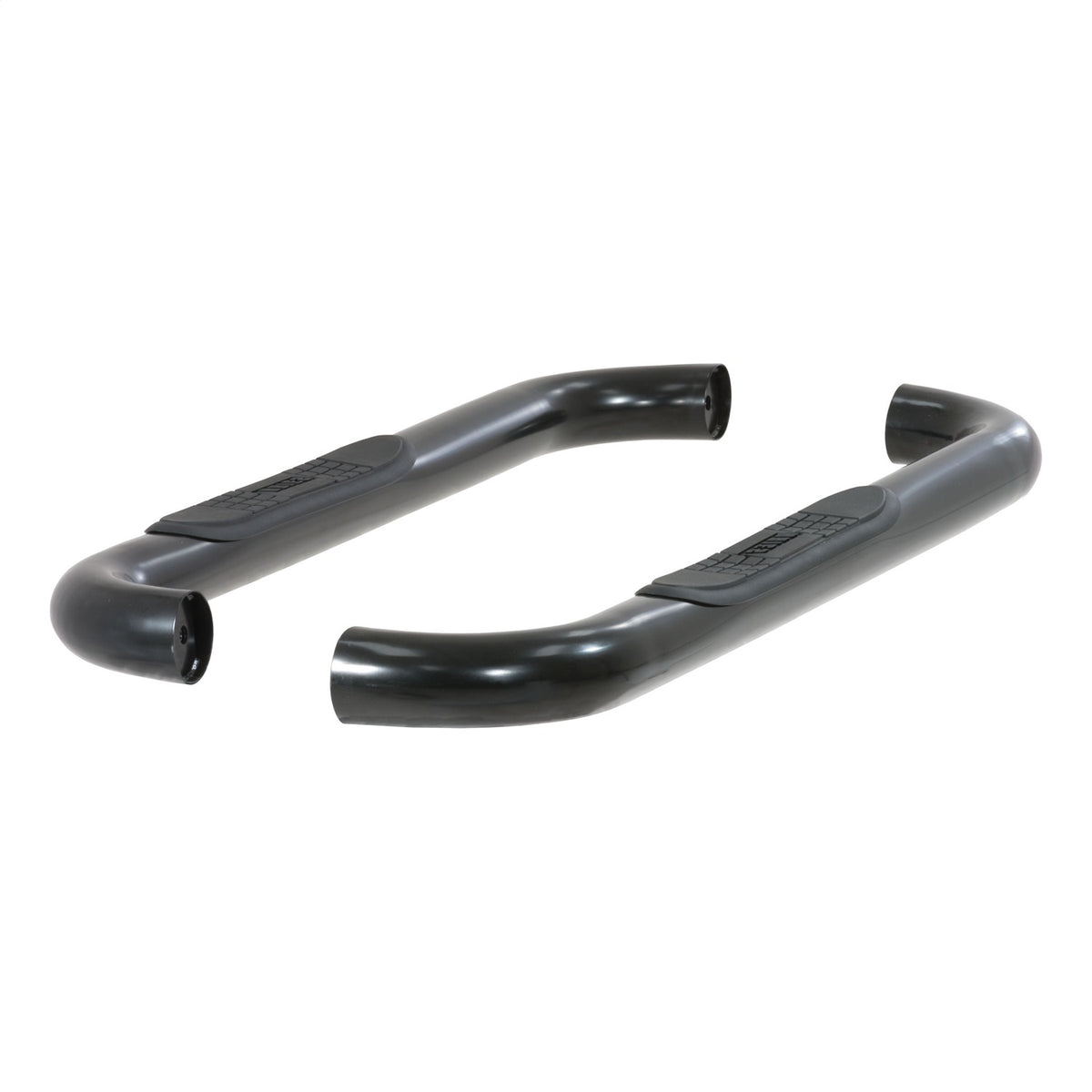 ARIES 3-in Round Black Steel Nerf Bars for Ford F-250/F-350 Super Duty Regular Cab (1999-2016) - 203014