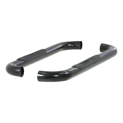 ARIES 3-in Round Black Steel Nerf Bars for Ford F-250/F-350 Super Duty Regular Cab (1999-2016) - 203014