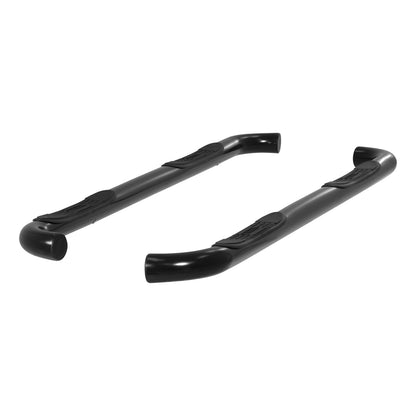 ARIES 3-in Round Black Steel Nerf Bars for Ford F-150 SuperCab (2007-2014) - 203016