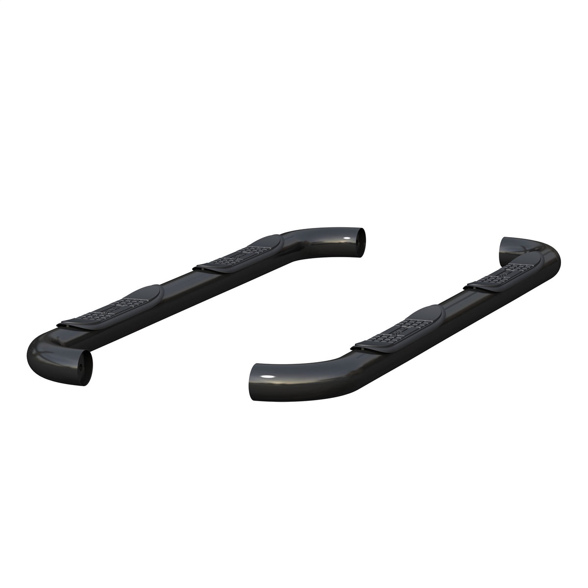 ARIES 3-in Round Black Steel Nerf Bars for Ford F-250/F-350 Super Duty SuperCab (1999-2016) - 203025