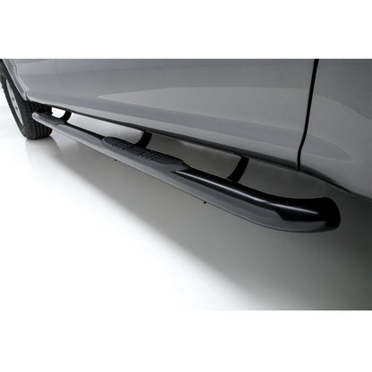 ARIES 3-in Round Black Steel Nerf Bars for Ford F-150, F-150 Lightning, F-250/F-350/F-450/F-550 Super Duty Cab & Chassis/SuperCrew (2015-2026) - 203043