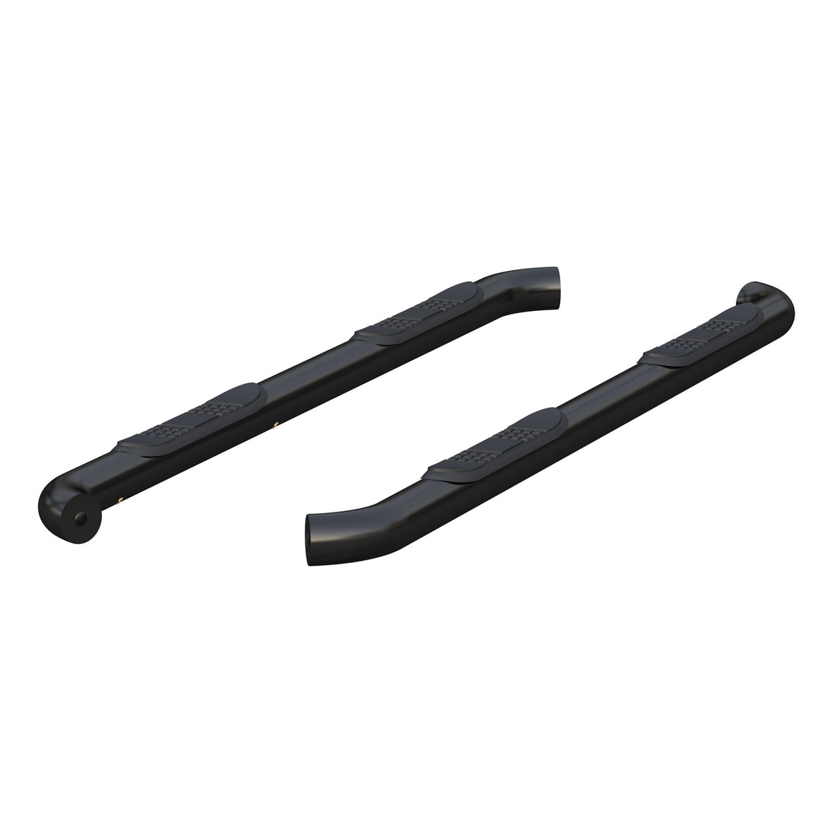 ARIES 3-in Round Black Steel Nerf Bars for Chevrolet/GMC Canyon/Colorado Crew Cab (2015-2026) - 204051