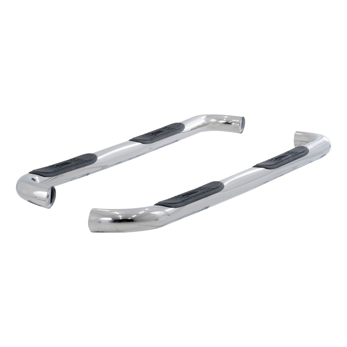 ARIES 3-in Round Polished Stainless Steel Nerf Bars for Chevrolet/GMC Canyon/Colorado Extended Cab (2015-2022) - 204052-2