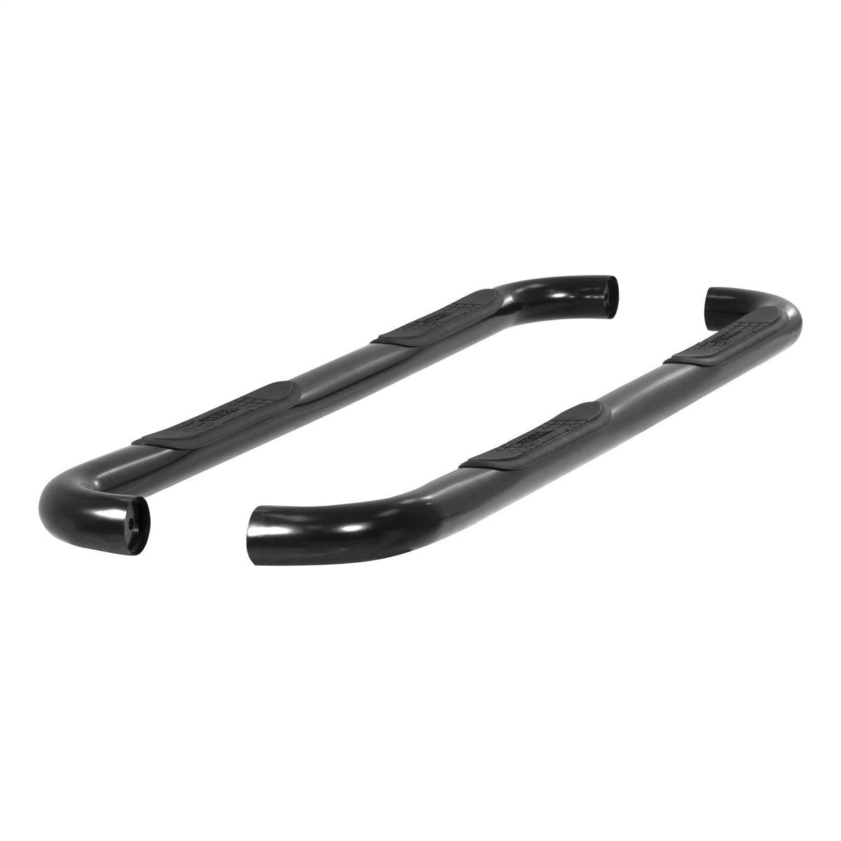 ARIES 3-in Round Black Steel Nerf Bars for Chevrolet/GMC Canyon/Colorado Extended Cab (2015-2022) - 204052