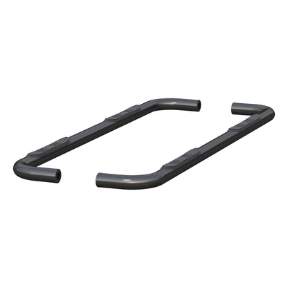 ARIES 3-in Round Black Steel Nerf Bars for Chevrolet/GMC Sierra 1500 Limited, Silverado/Sierra 1500, 2500 HD, 3500 HD Crew Cab (2019-2026) - 204053