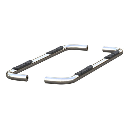 ARIES 3-in Round Polished Stainless Steel Nerf Bars for Chevrolet/GMC Sierra 1500 Limited, Silverado/Sierra 1500, 2500 HD, 3500 HD (2019-2026) - 204054-2