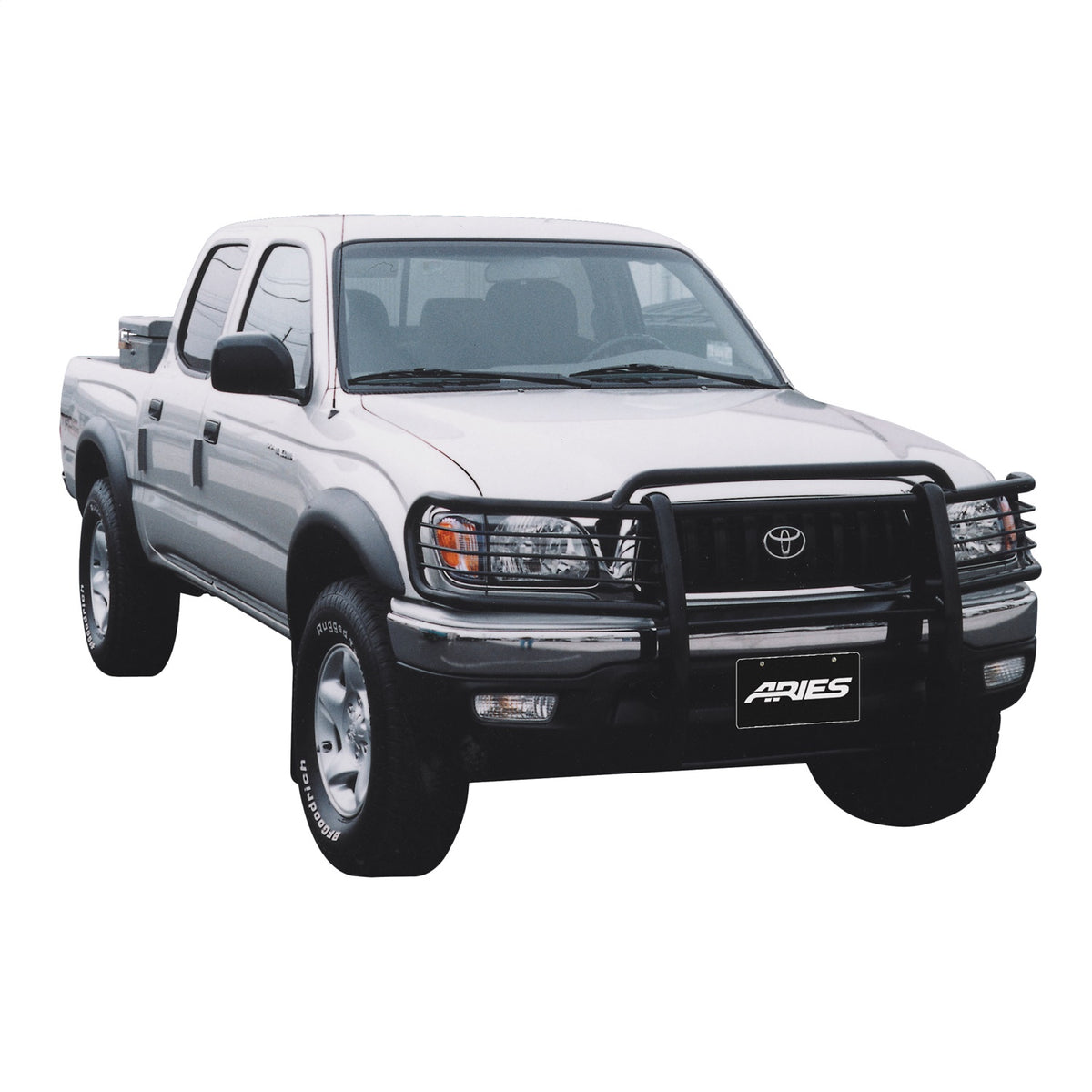 ARIES 1.5-in Black Steel Grille Guard for Toyota Tacoma (2001-2004) - 2049