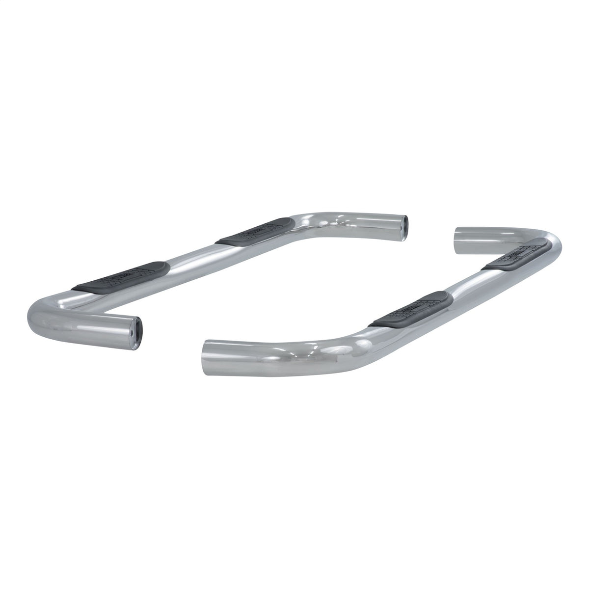 ARIES 3-in Round Polished Stainless Steel Nerf Bars for Dodge/RAM 1500/2500/3500 Crew Cab (2006-2009) - 205008-2