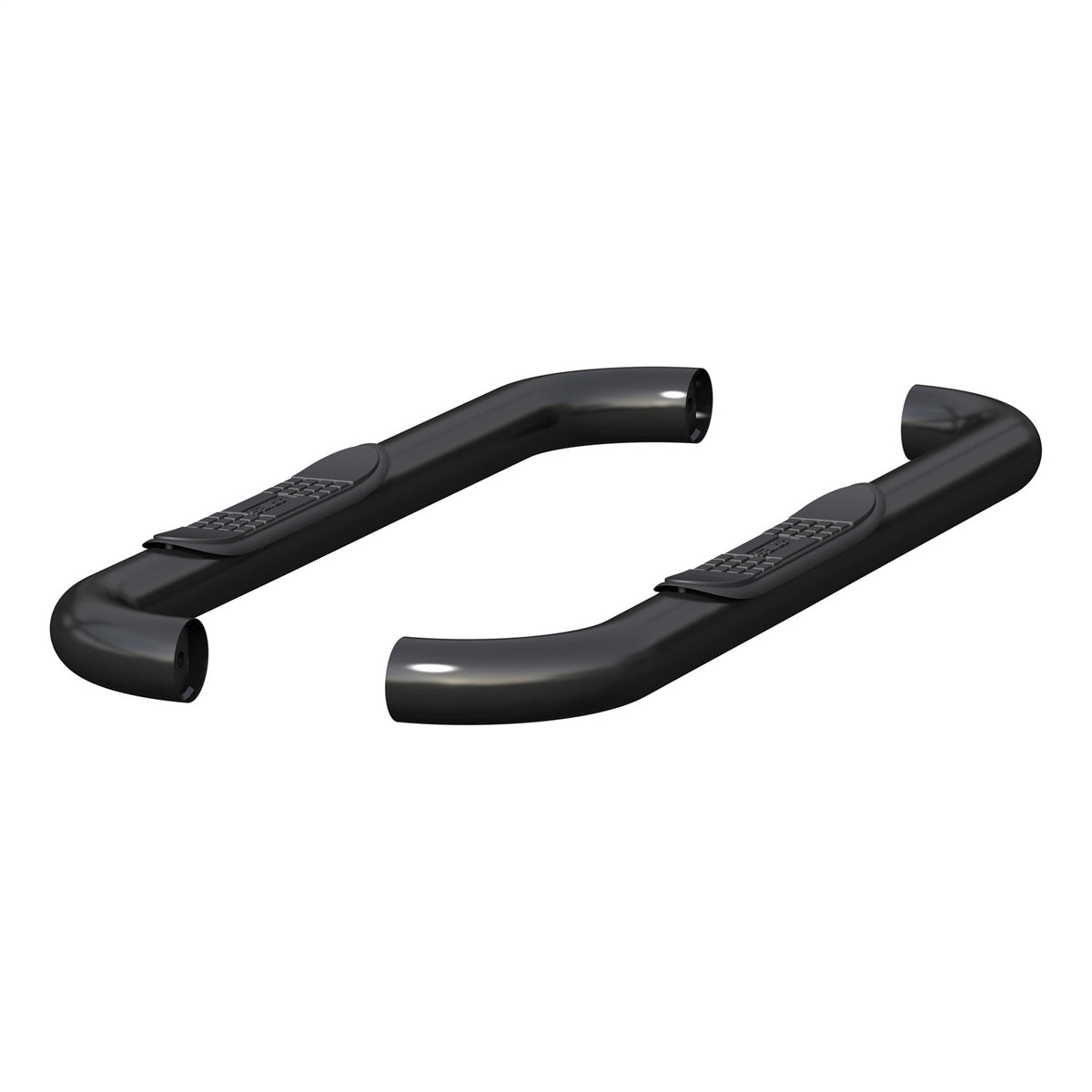 ARIES 3-in Round Black Steel Nerf Bars for Dodge/RAM 1500 Classic, 1500/2500/3500 Regular Cab (2009-2026) - 205039
