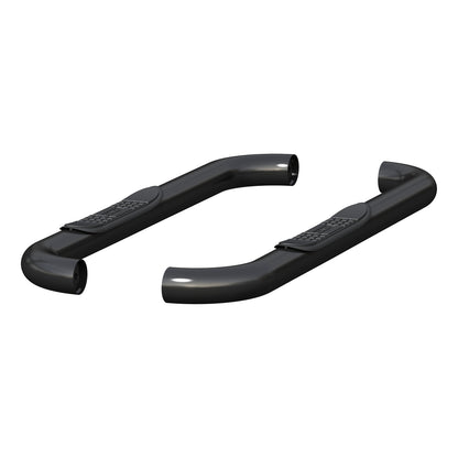 ARIES 3-in Round Black Steel Nerf Bars for Dodge/RAM 1500 Classic, 1500/2500/3500 Regular Cab (2009-2026) - 205039