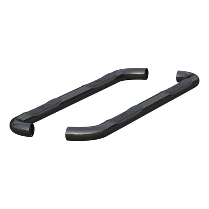 ARIES 3-in Round Black Steel Nerf Bars for Dodge/RAM 1500, 1500 Classic Quad Cab (2009-2024) - 205040