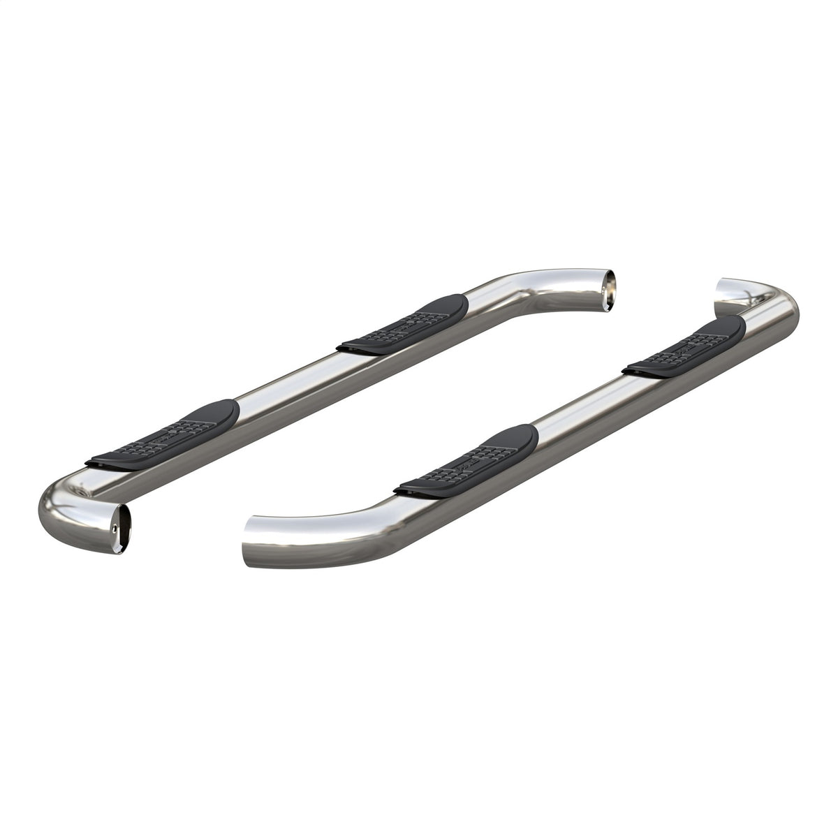 ARIES 3-in Round Polished Stainless Steel Nerf Bars for Dodge/RAM 1500 Classic, 1500/2500/3500 Crew Cab (2009-2026) - 205041-2