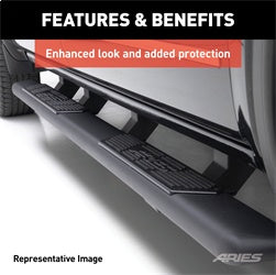 ARIES VersaTrac Running Board Bracket Covers - 2055140