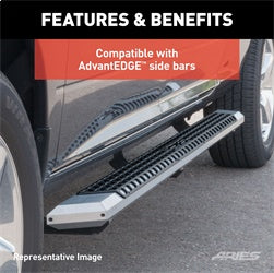 ARIES VersaTrac Mounting Brackets for Nissan Titan, Titan XD Crew Cab/King Cab (2009-2024) - 2055142
