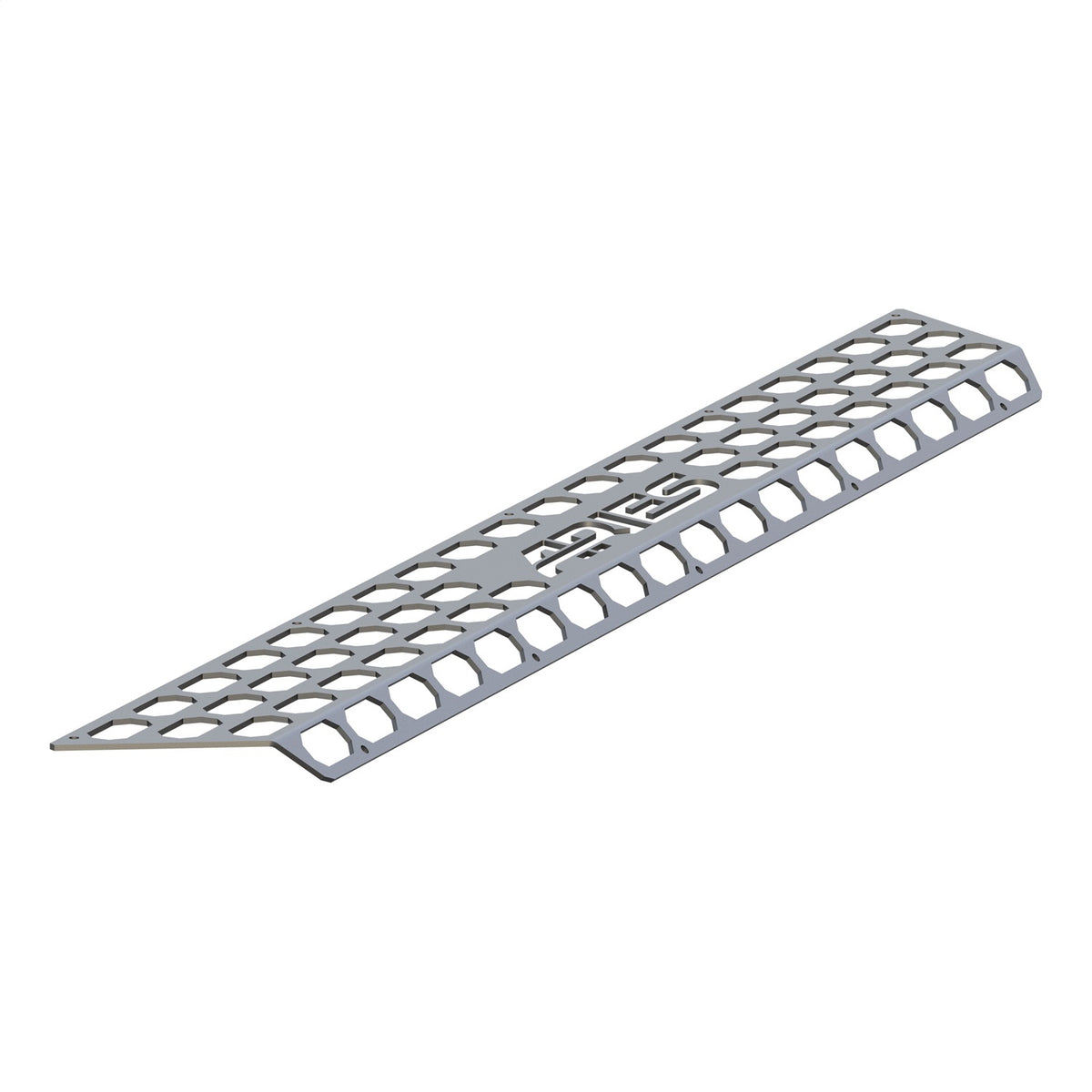 ARIES Paintable 53-in Raw Aluminum AdvantEDGE Running Board Step Pad - 2055153