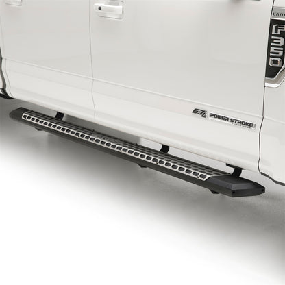 ARIES Paintable 53-in Raw Aluminum AdvantEDGE Running Board Step Pad - 2055153