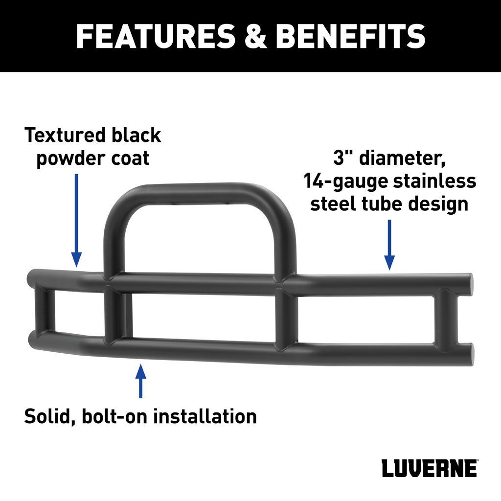 Luverne Tuff Guard Black Stainless Van Grille Guard for RAM ProMaster (2014-2022)