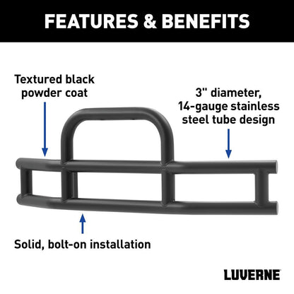 Luverne Tuff Guard Black Stainless Van Grille Guard for RAM ProMaster (2014-2022)