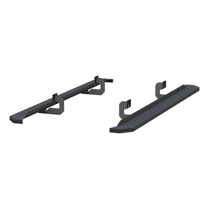 ARIES RidgeStep Black Steel 6.5 x 91-in Truck Running Boards for Ford F-150 SuperCrew (2007-2014) - 2055518