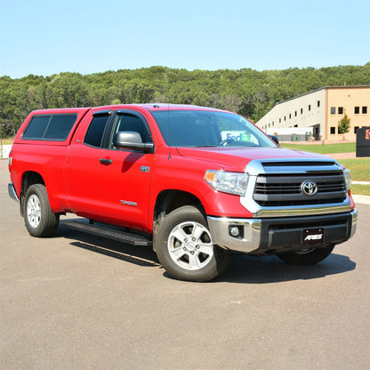 ARIES RidgeStep Black Steel 6.5 x 85-in Truck Running Boards for Toyota Tundra CrewMax Cab (2007-2021) - 2055528