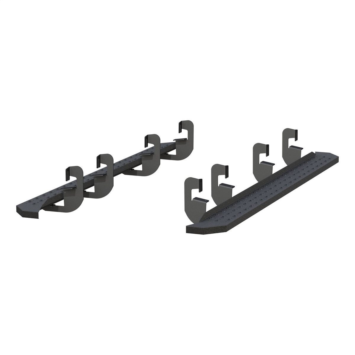 ARIES RidgeStep Black Steel 6.5 x 91-in Truck Running Boards for Chevrolet/GMC Crew Cab (2019-2026) - 2055541