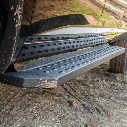 ARIES RidgeStep Black Steel 36-in / 96-in Cargo Van Running Boards for Ford E-Transit/Transit-150/Transit-250/Transit-350 (2015-2026) - 2055545