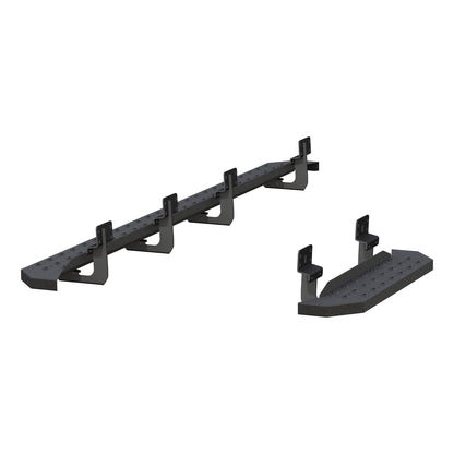 ARIES RidgeStep Black Steel 36-in / 96-in Cargo Van Running Boards for Ford E-Transit/Transit-150/Transit-250/Transit-350 (2015-2026) - 2055545