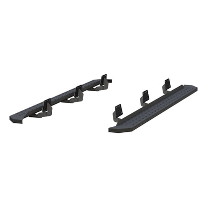 ARIES RidgeStep Black Steel 6.5 x 91-in Truck Running Boards for RAM 1500 Crew Cab (2019-2026) - 2055549