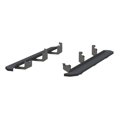 ARIES RidgeStep Black Steel 6.5 x 85-in Truck Running Boards for Ford Ranger SuperCrew (2019-2025) - 2055552