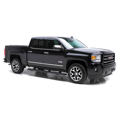 ARIES AscentStep 5-1/2-in x 91-in Black Steel Running Boards (No Brackets) for Chevrolet/GMC/Ford/RAM Cab & Chassis/Crew Cab/SuperCrew (1999-2026) - 2057991