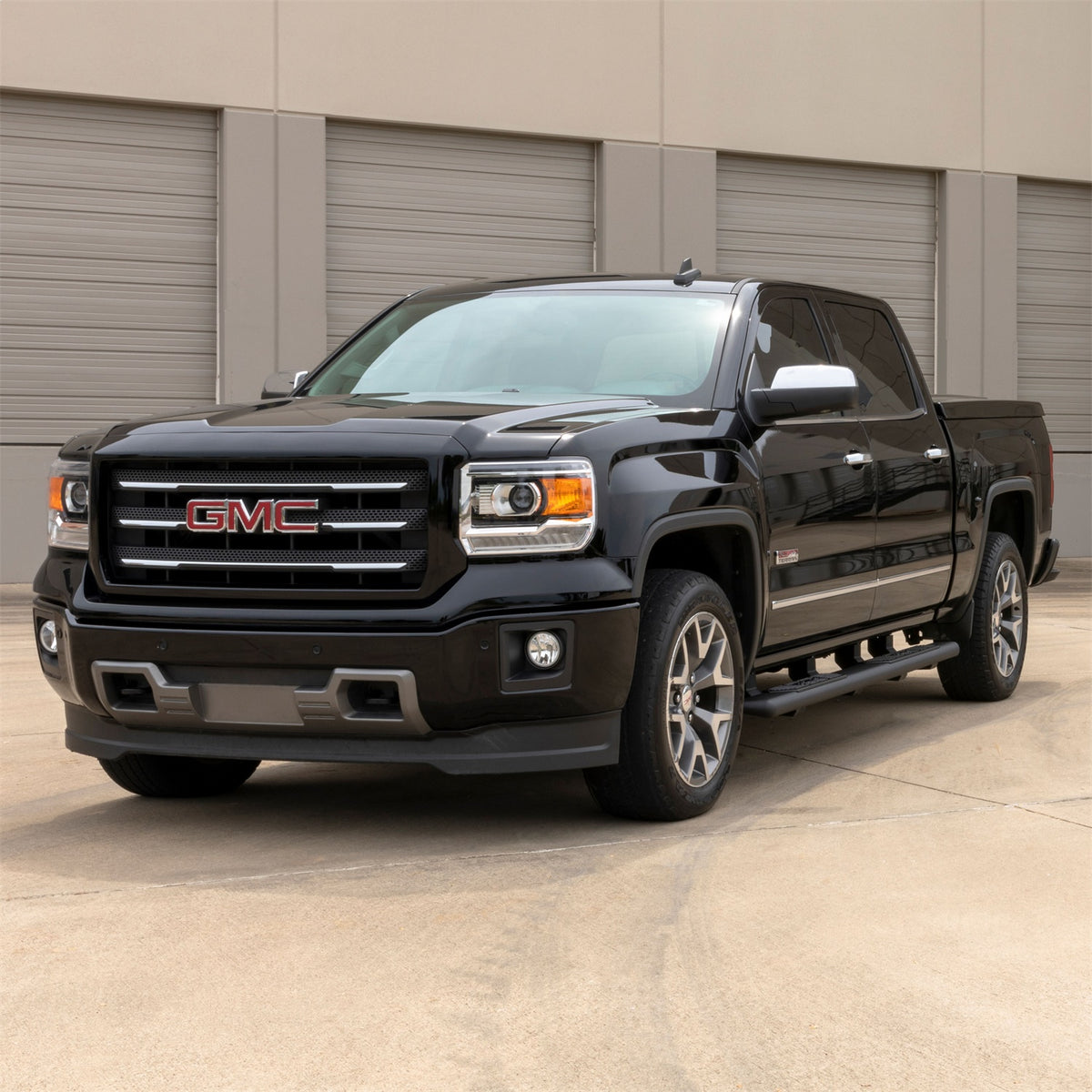 ARIES AscentStep 5-1/2-in x 91-in Black Steel Running Boards (No Brackets) for Chevrolet/GMC/Ford/RAM Cab & Chassis/Crew Cab/SuperCrew (1999-2026) - 2057991