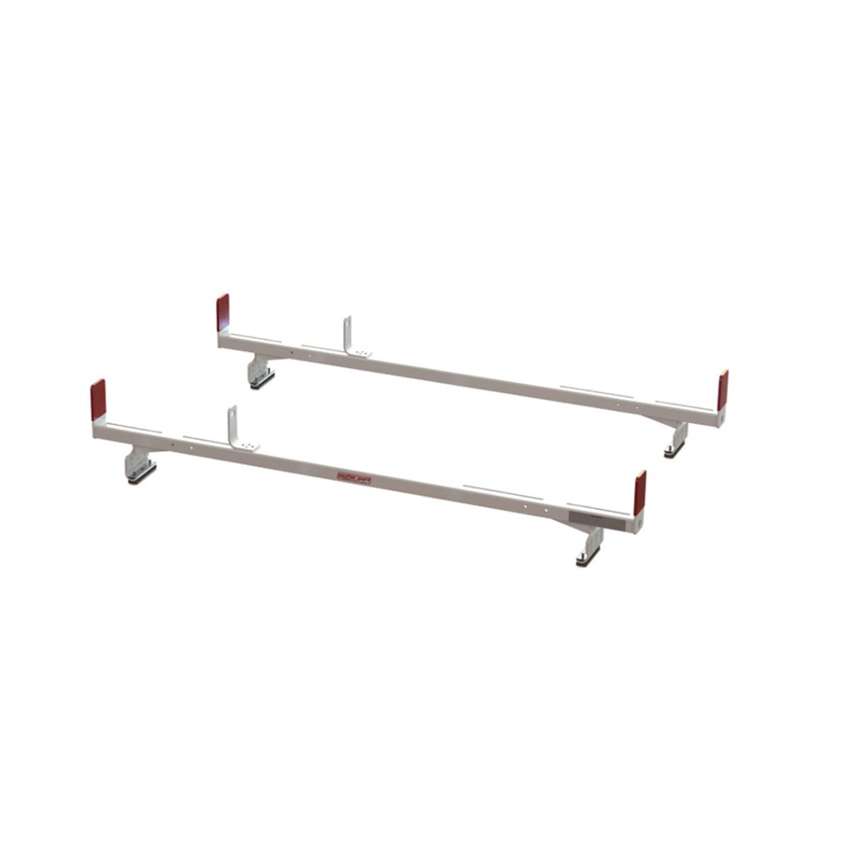 Crossbar Ladder Rack – 2 Bar – Aluminum – Transit, NV, ProMaster, Sprinter