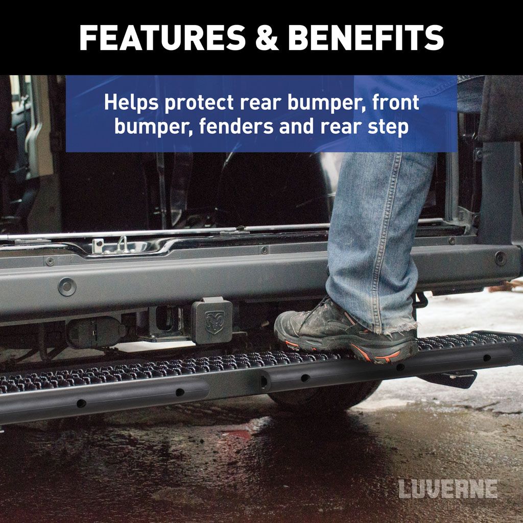Luverne 20" Universal Rubber Bumper Strips (2-Pack)