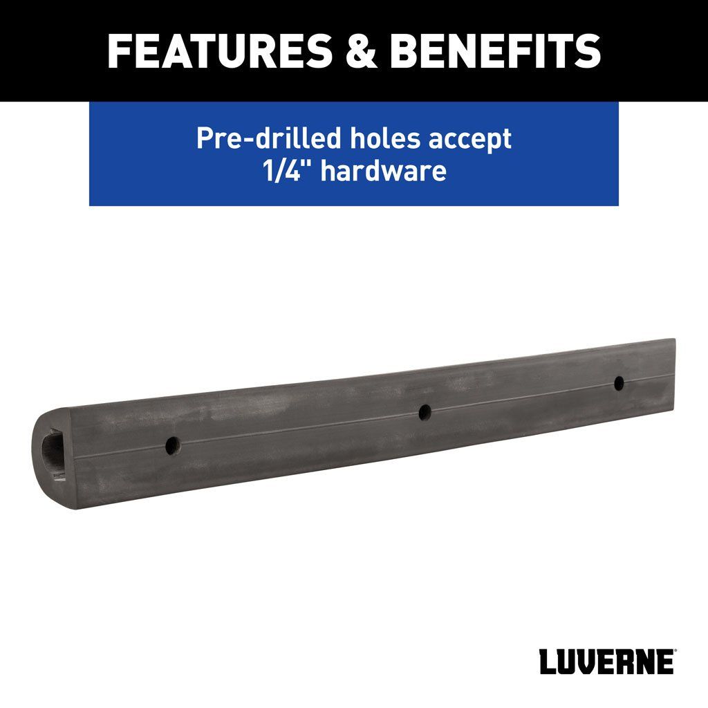 Luverne 20" Universal Rubber Bumper Strips (2-Pack)