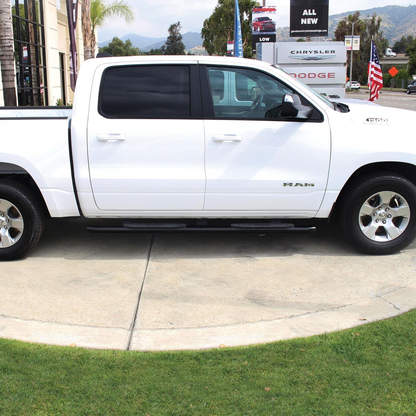 Westin PRO TRAXX 4 Oval Nerf Step Bars for Dodge/Ram 1500 (2019-2026) - 21-24095