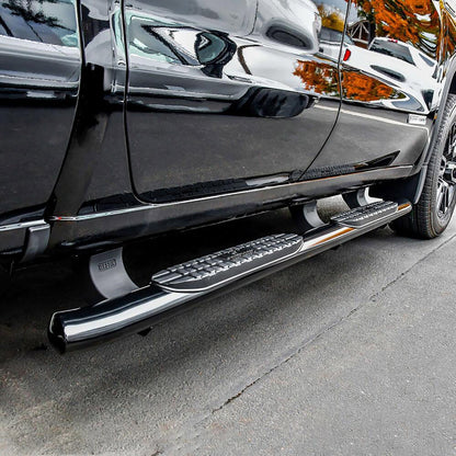 Westin PRO TRAXX 4 Oval Nerf Step Bars for Chevrolet Silverado / GMC Sierra trucks (2019-2026) - 21-24125