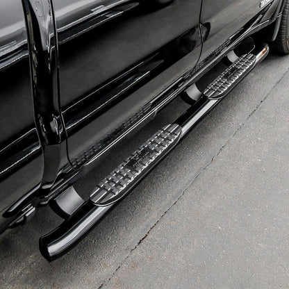 Westin PRO TRAXX 4 Oval Nerf Step Bars for Chevrolet Silverado / GMC Sierra trucks (2019-2026) - 21-24125