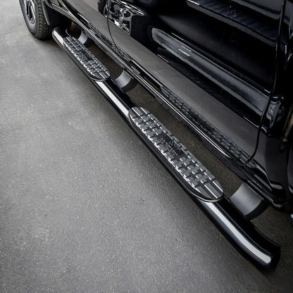 Westin PRO TRAXX 4 Oval Nerf Step Bars for Chevrolet Silverado / GMC Sierra trucks (2019-2026) - 21-24125