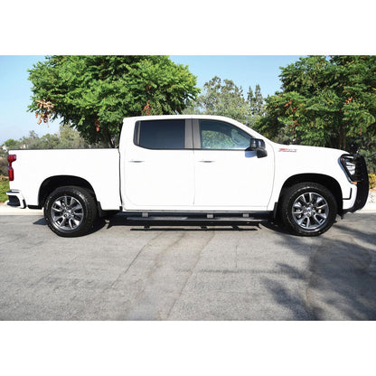 Westin PRO TRAXX 4 Oval Nerf Step Bars for Chevrolet Silverado / GMC Sierra trucks (2019-2026) - 21-24135