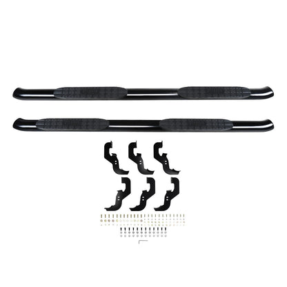 Westin PRO TRAXX 4 Oval Nerf Step Bars for Chevrolet Silverado / GMC Sierra trucks (2019-2026) - 21-24135
