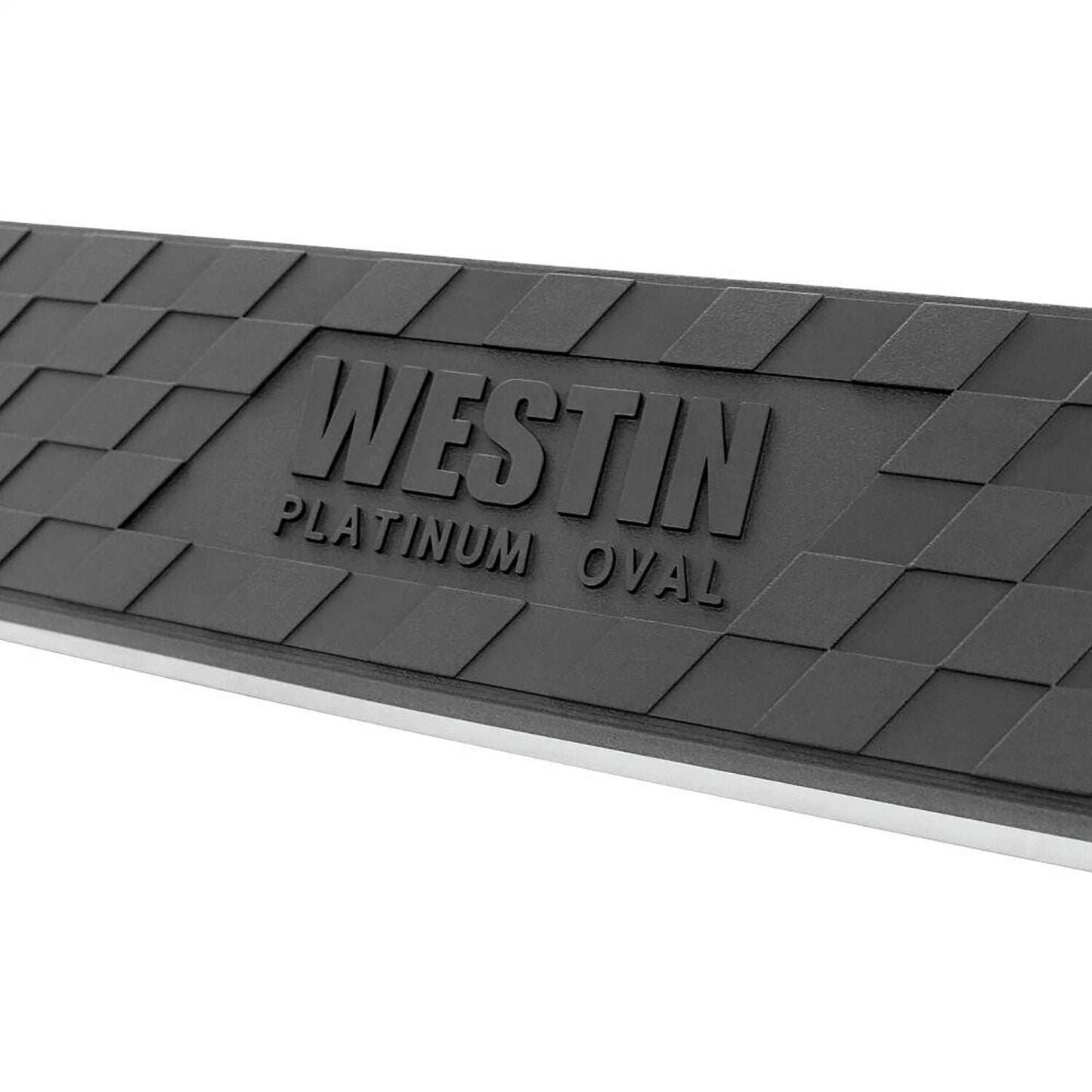 Westin Platinum 4 Oval Nerf Step Bars for Chevrolet Silverado / GMC Sierra trucks (2014-2019) - 21-3810