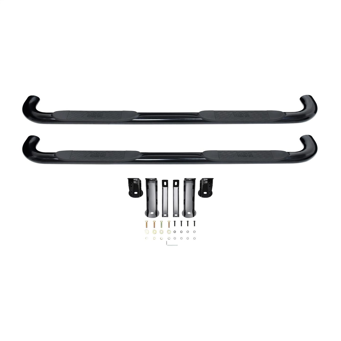 Westin Platinum 4 Oval Nerf Step Bars for Chevrolet/GMC Silverado/Sierra 1500 (2019-2026) - 21-4135