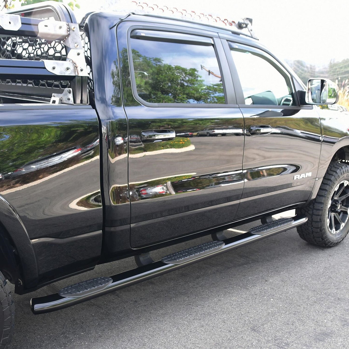 Westin PRO TRAXX 5 Oval W2W Nerf Step Bars for Dodge/Ram 1500 (2019-2026) - 21-534705