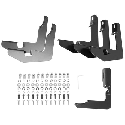 Westin PRO TRAXX 5 Oval Nerf Step Bars for Chevrolet Silverado / GMC Sierra trucks (2014-2019) - 21-53715