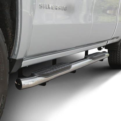 Westin PRO TRAXX 5 Oval Nerf Step Bars for Chevrolet Silverado / GMC Sierra trucks (2014-2019) - 21-53720