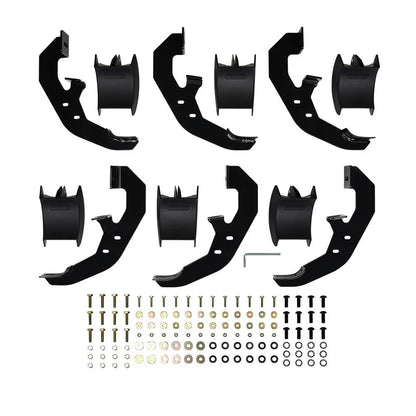 Westin PRO TRAXX 5 Oval Nerf Step Bars for Chevrolet Silverado / GMC Sierra trucks (2019-2026) - 21-54125