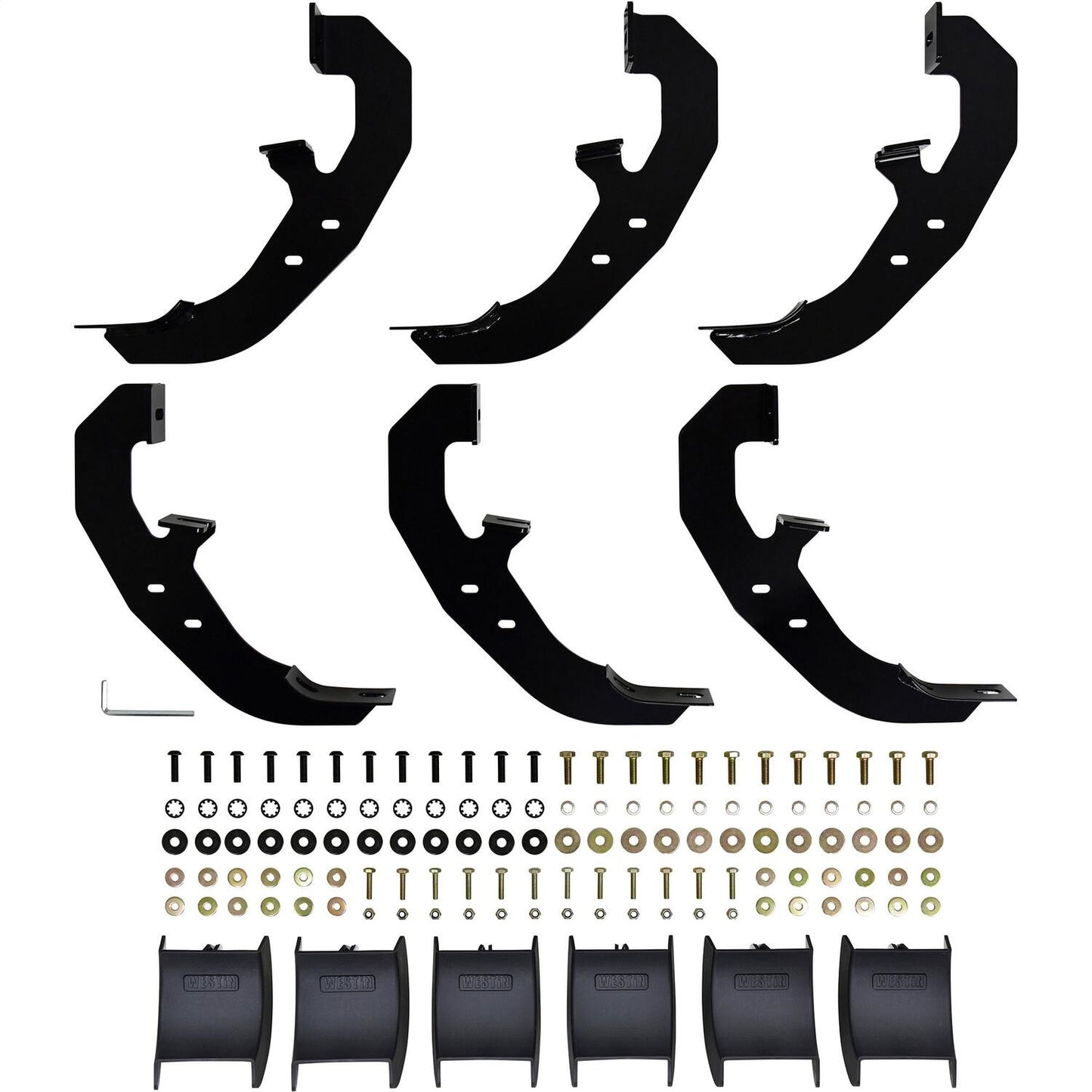 Westin PRO TRAXX 6 Oval Nerf Step Bars for Chevrolet Silverado / GMC Sierra trucks (2019-2026) - 21-64135